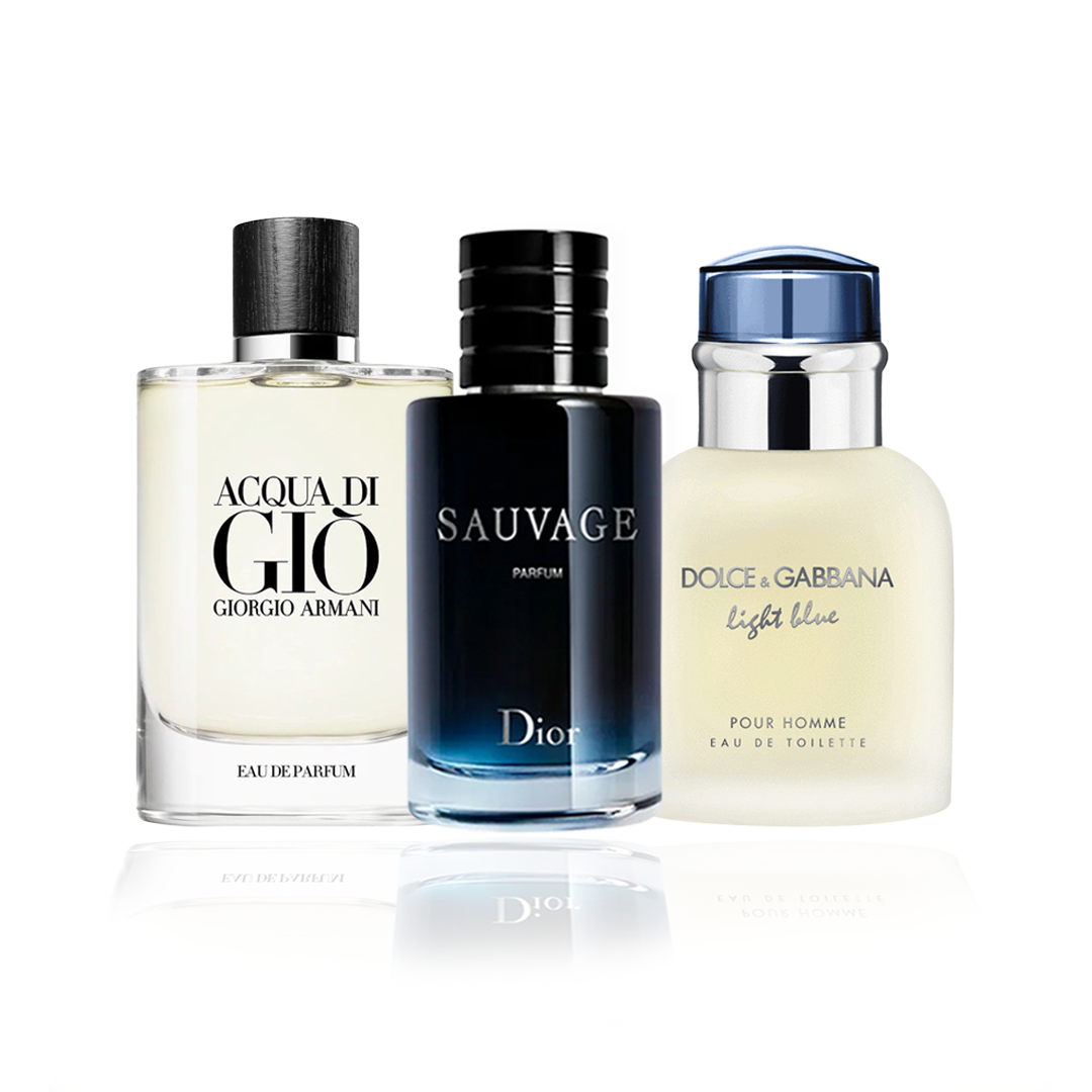 Compra 1, Recibe 3: Recibe 3 Perfumes Auténticos de Diseñador